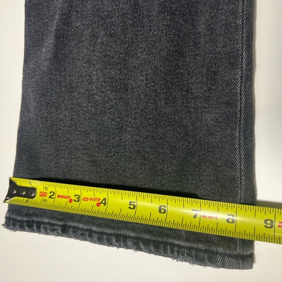 Hudson 28 denim Blair high-rise bootcut crop Women's Gray Jeans pockets - Picture 7 of 12